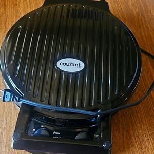 Black Cookware Electric Grill for Kitchen
